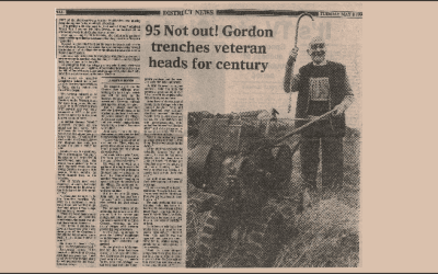 95 Not Out! Gordon trenches veteran heads for century