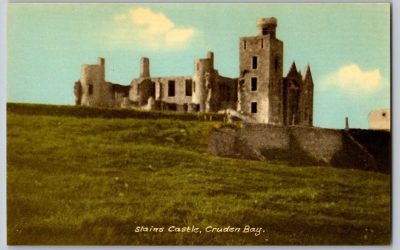 Quintin Murray’s Caravan at Slains Castle