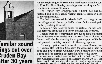 A Familiar Sound Rings Out After 30 Years